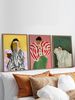 Pop Art Fusion Style Decorative Paintings, Everyday Life Beauties, The Cosy Feeling Of Time, Oversized Fashion Trends,_maomaolike.com