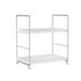 Ncheli Double Layer Corner Shelf Kitchen Worktop Spice Rack Corner Wall Shelf Standing Cup Shelf For Kitchen, Living Room, Bathroom, Bedroom (White)_maomaolike.com