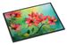 Missouri Hawthorns In Watercolor Doormat Front Door Mat Indoor Outdoor Rugs For Entryway, Non Slip Washable Low Pile, 24H X 36W_maomaolike.com