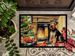 Welsh Terrier Cozy Christmas Doormat Front Door Mat Indoor Outdoor Rugs For Entryway, Non Slip Washable Low Pile, 24H X 36W_maomaolike.com