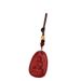New Cinnabar Zodiac Guardian Buddha Keychain Accessory For Men And Women Lucky Square Pendant_maomaolike.com