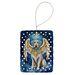 Irish Wolfhound My Angel Porcelain Ornament Christmas Tree Hanging Decorations For Home Christmas Holiday, Rectangle, Gift, Multicolor_maomaolike.com