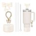 Accessories Set 10mm Diamond Straw Cap Glitter Silicone Cup Protective Cover Personality Trend_maomaolike.com