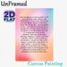 Acceptance Quote Painting Poster, Soft Gradient Inspirational Text Poster, Thought-provoking Acceptance Message Ideal For Home, Office And Recovery_maomaolike.com