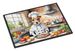 Jack Russell Terrier The Chef Doormat Front Door Mat Indoor Outdoor Rugs For Entryway, Non Slip Washable Low Pile, 24H X 36W_maomaolike.com