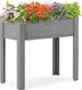 31x31x16 Inch Raised Garden Bed With Legs, Elevated Wooden Planter Box For Outdoor Plants Flowers Fruits Vegetable Herb Growingg_maomaolike.com
