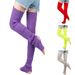 Unisex Lengthened 80CM woolen leg warmers Women's pile socks knitted woolen leg warmers ballet yoga foot warmers_maomaolike.com