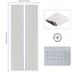 Summer Anti-mosquito Door Curtain Magnetic Bug Yarn Shade Curtain Self-adhesive Non-perforated Breathable Non-curtain Hallway_maomaolike.com