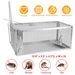 Rat Trap Cage Humane Live Rodent Trap Cage Galvanized Iron Mice Mouse Control Bait Catch With Detachable U Shaped Rod_maomaolike.com