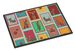 Lots Of Chocolate Chihuahua Doormat Front Door Mat Indoor Outdoor Rugs For Entryway, Non Slip Washable Low Pile, 24H X 36W_maomaolike.com