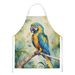 Blue And Gold Macaw Apron Cooking Kitchen Server Baking Crafts Gardening For Adult Women Men, Unisex, Large, Multicolor_maomaolike.com