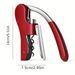 Professional Waiters Corkscrew Wine Opener, Easy Use For Bartenders & Home Bar, Ideal For All Season Beverages
_maomaolike.com