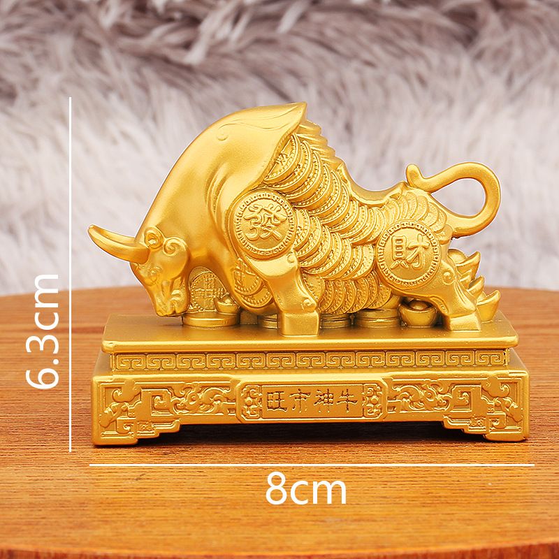 Twelve Zodiac Figurine Brings Prosperity Ox Office Store Opening Living Room Wealth Gathering Gift Wholesale_maomaolike.com