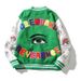 Women's Clothing God's eye embroidered badge loose baseball jacket jacket high street fashion brand jacket trendy_maomaolike.com