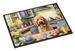 Decorating Easter Goldendoodle Doormat Front Door Mat Indoor Outdoor Rugs For Entryway, Non Slip Washable Low Pile, 24H X 36W_maomaolike.com