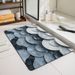 Bathroom Mat Toilet Mat Shower Mat Entrance Rug Absorbent Non-Slip Mat Soft Quick-Dry Machine Washable_maomaolike.com