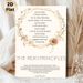 Reiki Principles Painting Poster, Soft Floral Geometric Framed Typography Poster, Mindful Calming Inspirational Art, Ideal For Meditation Room_maomaolike.com