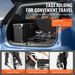 VEVOR Wheelchair Steel Transport Chair Foldable Wheelchair 24-In W Seat 300lbs_maomaolike.com
