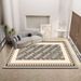 Living Room Rug,Large Rug,Oversized, Gold Leaves Design,Bedroom Rug,Soft And Thick, Machine Washable, Thickened Rug, Bedside Rug,Decorative Indoor Rug_maomaolike.com