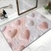 Bathroom Mat Toilet Mat Shower Mat Entrance Rug Absorbent Non-Slip Mat Soft Quick-Dry Machine Washable_maomaolike.com