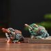 Sandstone Wealth-Attracting Golden Ornament National Trend Three-Legged Toad Office Desk Decoration Opening Gift Store_maomaolike.com