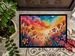 Alstroemerias In Color Doormat Front Door Mat Indoor Outdoor Rugs For Entryway, Non Slip Washable Low Pile, 24H X 36W_maomaolike.com