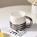 Large Capacity Water Cup, High-end Ceramic Mug, Niche Design, Coffee Cup_maomaolike.com