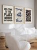 Retro Subculture Decorative Art, Garage Rock, Punk Ethos, Hippie Psychedelia And Millennial Vintage Elements, Retro Rock, Music At Its Core_maomaolike.com