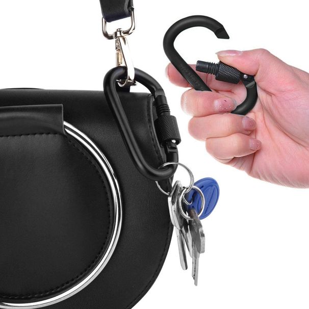 No. 8 Carabiner D Type Bold 8CM Aluminum Alloy_maomaolike.com