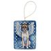 Boxer My Angel Porcelain Ornament Christmas Tree Hanging Decorations For Home Christmas Holiday, Rectangle, Gift, Multicolor_maomaolike.com