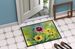 Kentucky Goldenrod In Watercolor Doormat Front Door Mat Indoor Outdoor Rugs For Entryway, Non Slip Washable Low Pile, 24H X 36W_maomaolike.com