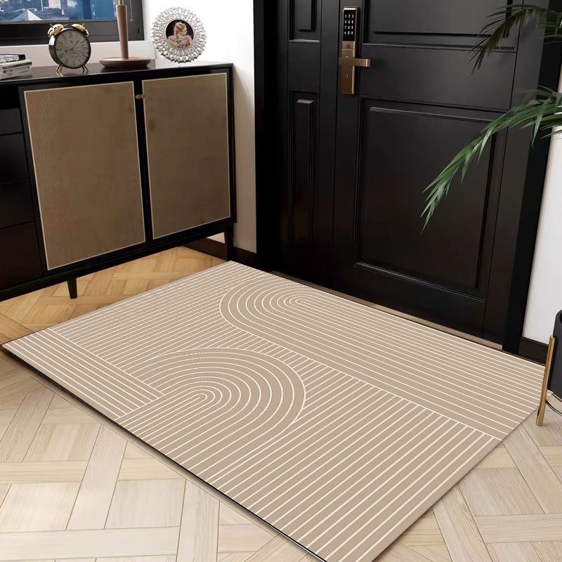 Living Room Rug Large Size Rug Abstract Geometric Pattern Bedroom Rug Plush Pile, Washable Thickened Underlay Bedside Rug Home Decor Rug_maomaolike.com