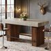 Bar Table, Industrial Counter Height Pub Dining Table_maomaolike.com