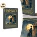 Hamlet Themed Painting Poster, Vintage Watercolor Style Hamlet & Castle Scene Poster, Timeless Literary Decor, Ideal For Study, Living Room And_maomaolike.com