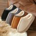 Fashion Women's Slippers Home Fluffy Luxury Designer Woman Shoes 2025 Winter Indoor Fuzzy Fur Slides Casual Platform_maomaolike.com