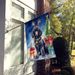 Black Standard Poodle Christmas Reindeer House Flag Large Porch Sleeve Pole Decorative Outside Yard Banner Artwork Wall Hanging, Polyester, House Size, Multicolor_maomaolike.com