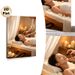 Spa Massage Painting Poster, Warm-toned Tranquil Spa Scene Poster, Offers Soothing Ambiance, Suitable For Spa Salon, Wellness Center And Relaxation_maomaolike.com