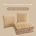 Cross-Border E-commerce New Bubble Bunny Plush Milk Velvet Pillow Back Seat Cushion Manufacturer Direct Wholesale_maomaolike.com