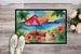 Hawaii Hawaiian Hibiscus In Watercolor Doormat Front Door Mat Indoor Outdoor Rugs For Entryway, Non Slip Washable Low Pile, 24H X 36W_maomaolike.com
