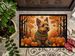 Norwich Terrier Fall Doormat Front Door Mat Indoor Outdoor Rugs For Entryway, Non Slip Washable Low Pile, 24H X 36W_maomaolike.com