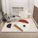 Living Room Rug Large Size Gorgeous Gold Frame Design Bedroom Rug Plush Thickened Machine Washable Thickened Underlay Interior Decorative Rug_maomaolike.com