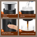 Portable Coffee Capsule Machine, Pump-press Type, American-Italian Style, Electric, Small, Wireless Heating, Outdoor Coffee Cup_maomaolike.com