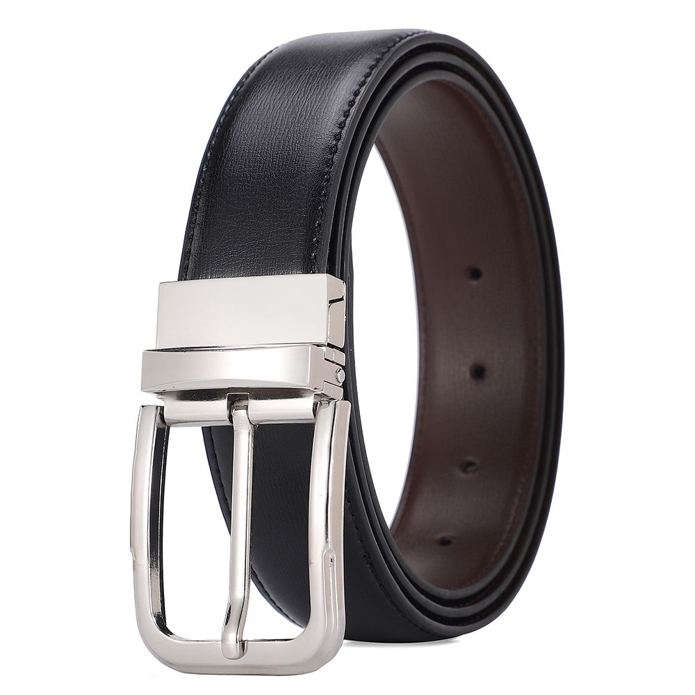 HOT Reverible Pin Buckle Men' Belt Real Leather Male Belt for Man High Quality Deigner Fahion Jean Wait Strap_maomaolike.com