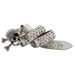 HOT Western Rhinestone Skull Femme Ceinture Homme Crystal Studded Pin Buckle Belt Cinto De Strass Jeans_maomaolike.com