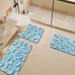 Bathroom Mat Toilet Mat Shower Mat Entrance Rug Absorbent Non-Slip Mat Soft Quick-Dry Machine Washable_maomaolike.com