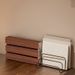 Storage Bookshelf Desktop Desk Multi-layer Hole Rack Shelf Heightening Camping Retro Home Long Strip_maomaolike.com