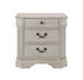 Wood Night Stand, White Carbinet_maomaolike.com