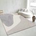 Living Room Rug Large Size Gorgeous Gold Frame Design Bedroom Rug Plush Thickened Machine Washable Thickened Underlay Interior Decorative Rug_maomaolike.com