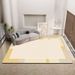 Living Room Rug Large Size Gorgeous Gold Frame Design Bedroom Rug Plush Thickened Machine Washable Thickened Underlay Interior Decorative Rug_maomaolike.com
