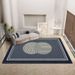 Living Room Rug Large Size Gorgeous Gold Frame Design Bedroom Rug Plush Thickened Machine Washable Thickened Underlay Interior Decorative Rug_maomaolike.com
